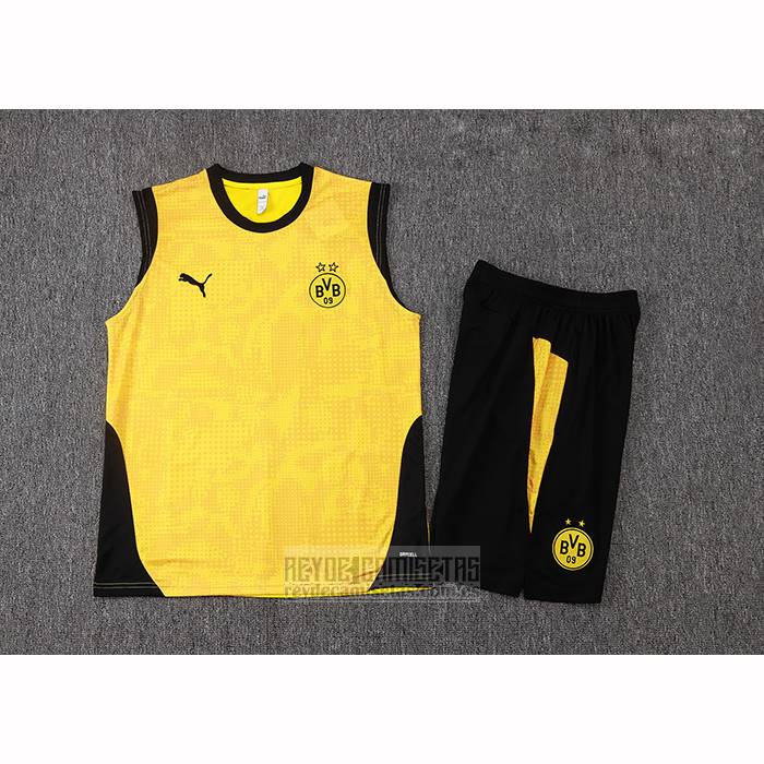 Chandal del Borussia Dortmund Sin Mangas 2025-2026 Amarillo